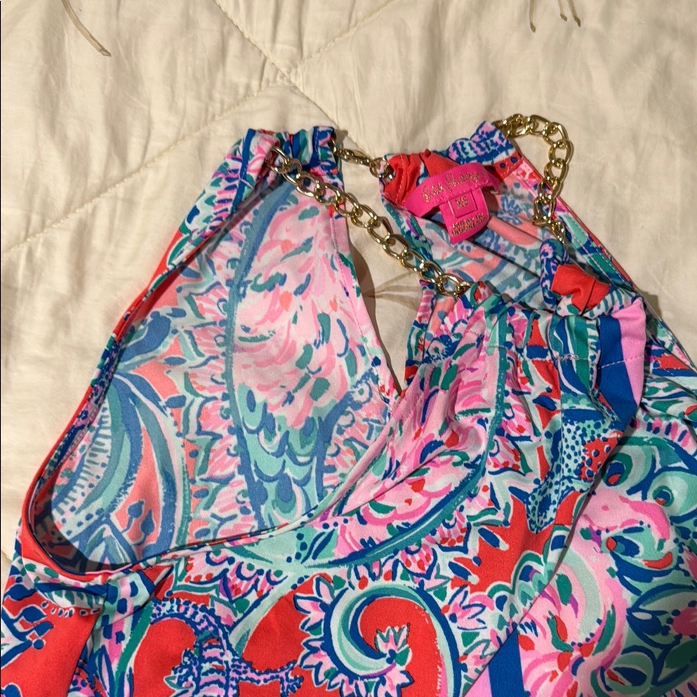 Lilly Pulitzer Multicolor Chain Strap Dress - Picture 8 of 12